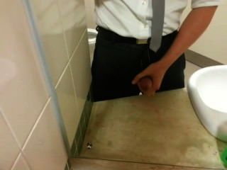शौचालय झटका सह शॉट